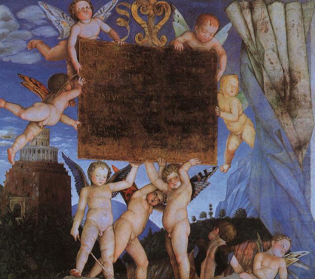 Camera degli Sposi, Andrea Mantegna